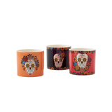 Sugar Skull Planters (Set of 3)