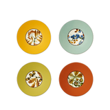 Harvest Plate in Gift Box, Set of 4 Assorted Colors