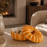 Amelia Ceramic Pumpkin with Lid
