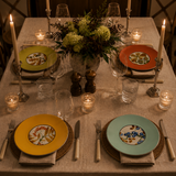 Harvest Plate in Gift Box, Set of 4 Assorted Colors