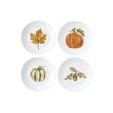 Fall "Paper" Plates (Set of 4)