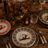 Pumpkin Scalloped Plates (Set of 4)