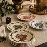 Turkey Scalloped Plate (Set of 4)