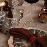 Presley Pumpkin Beaded Napkin Rings (Set of 6)