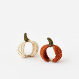 Presley Pumpkin Beaded Napkin Rings (Set of 6)
