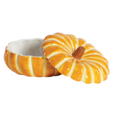 Amelia Ceramic Pumpkin with Lid